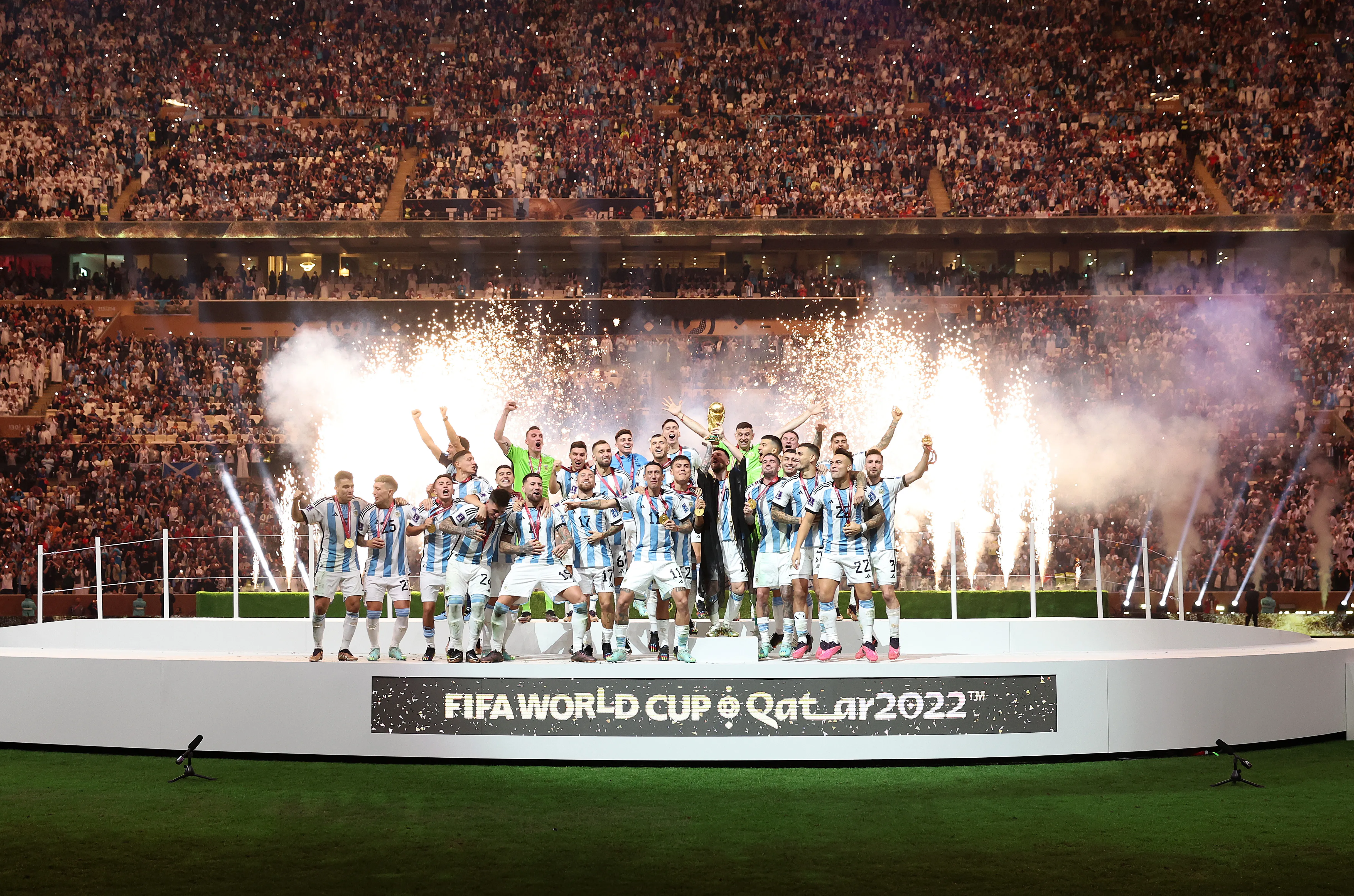 El estadio de Lusail vio a Argentina campeón del mundo en Catar 2022. (Photo by Julian Finney/Getty Images)