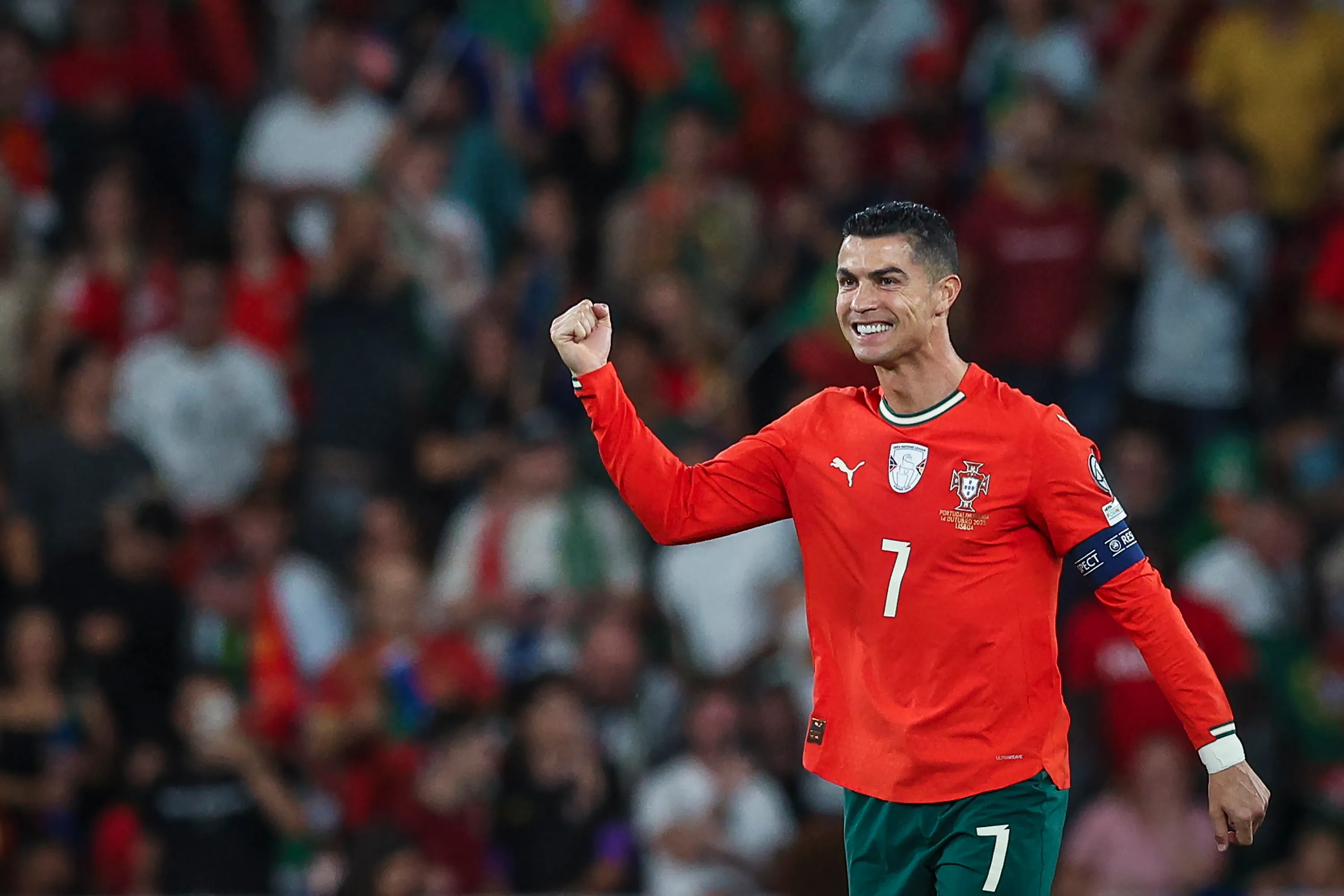 Cristiano Ronaldo lidera el gusto en Chile para el Mundial 2026. (Photo by Carlos Rodrigues/Getty Images)