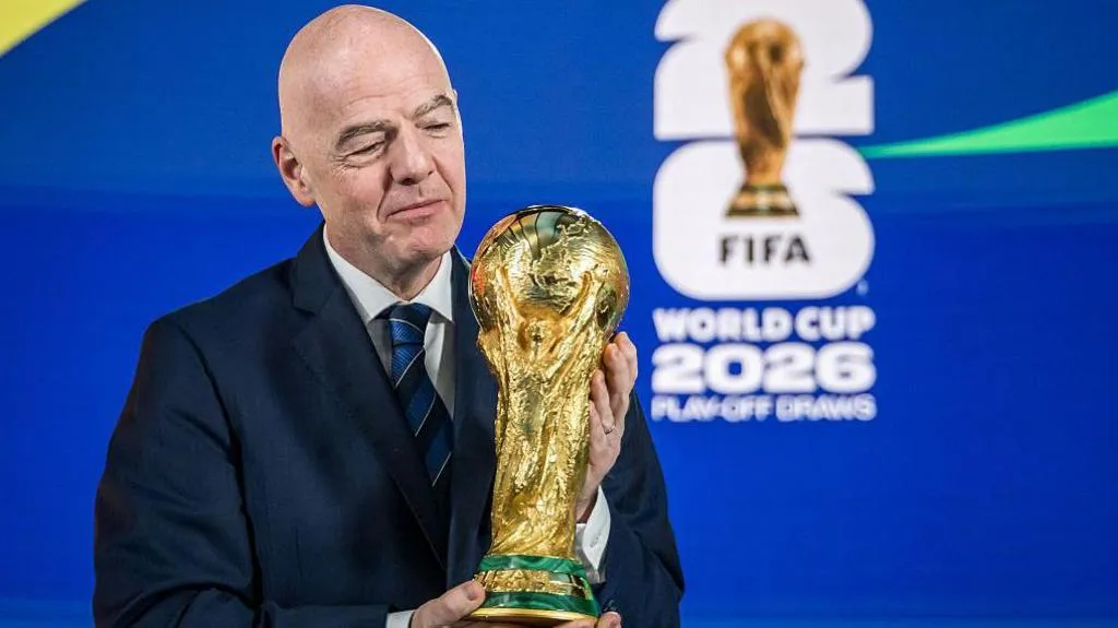 Infantino, presidente de la FIFA.