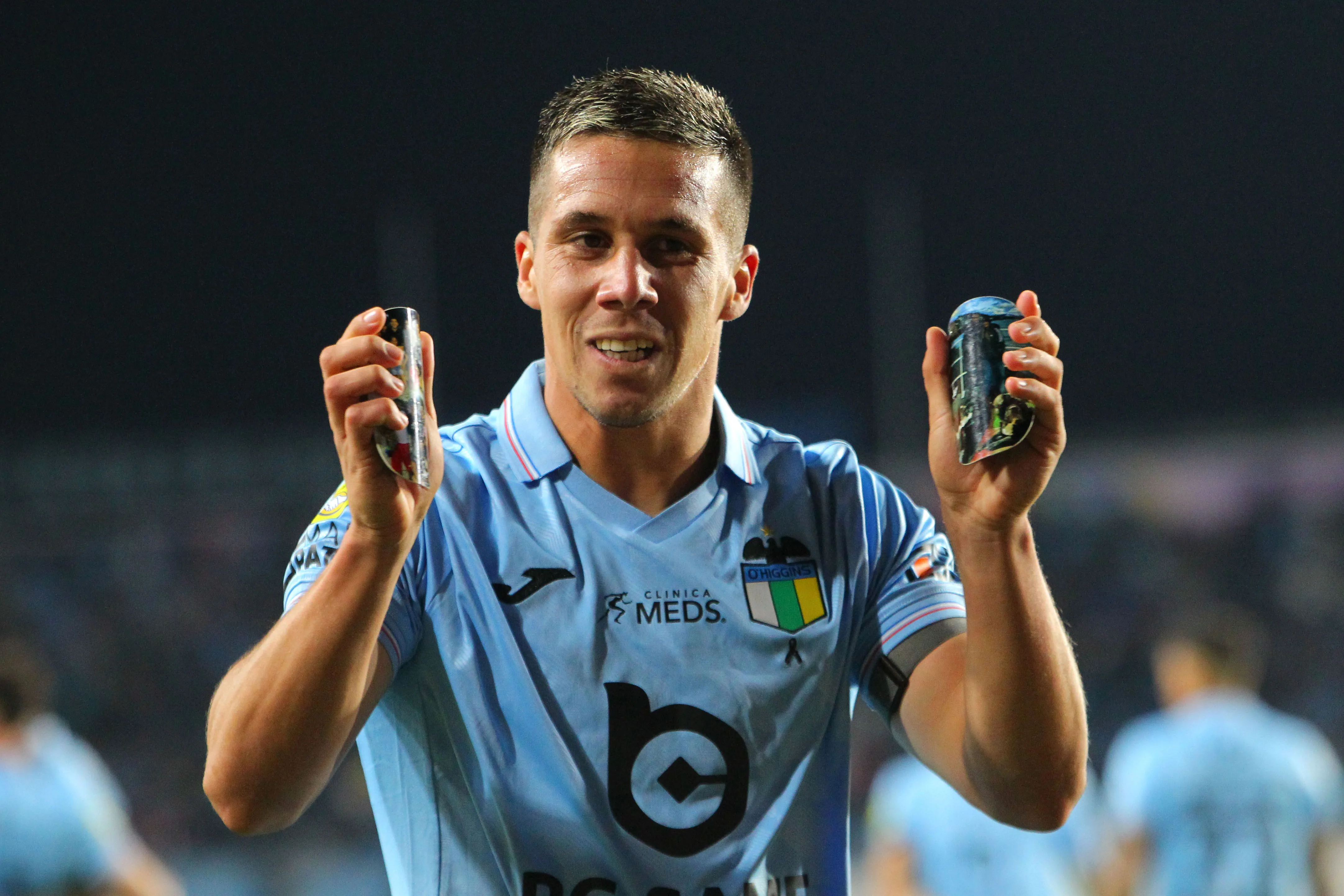 Francisco González parece haber encontrado su lugar en el mundo en O’Higgins. (Jorge Loyola/Photosport).