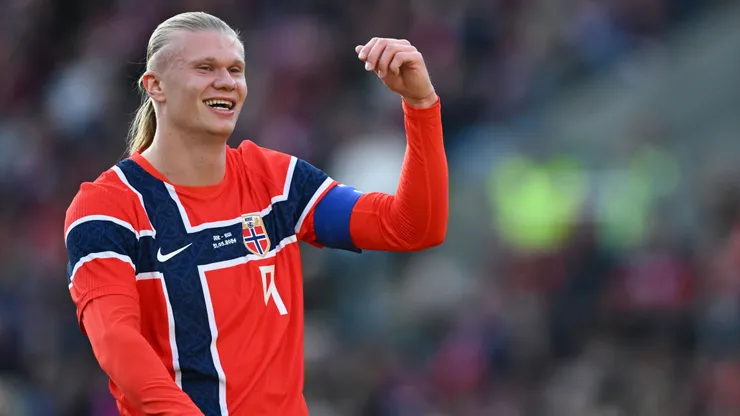 Erling Haaland es la gran figura de Noruega.