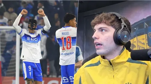 El streamer argentino reaccionó al triunfo de Católica