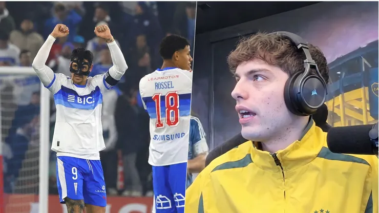El streamer argentino reaccionó al triunfo de Católica