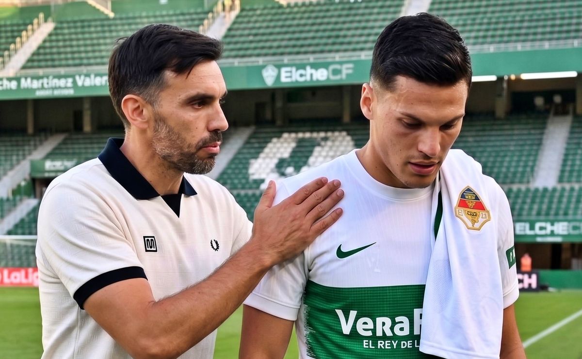 DT de Elche le manda un mensaje por la prensa a Lucas Cepeda: “Es un aprendizaje para todos”