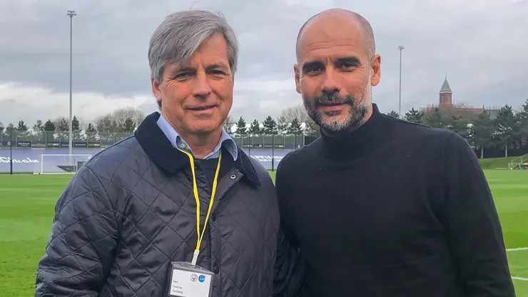 Harold está convencido que Guardiola puede entrenar a la selección chilena
