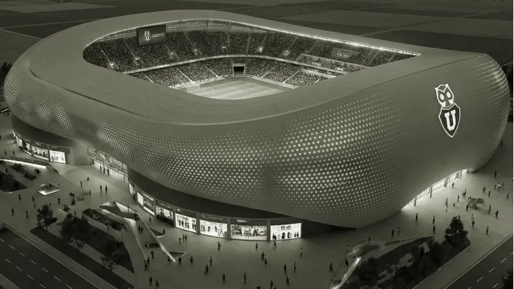 El estadio de la Universidad de Chile sigue sin tener forma viva.
