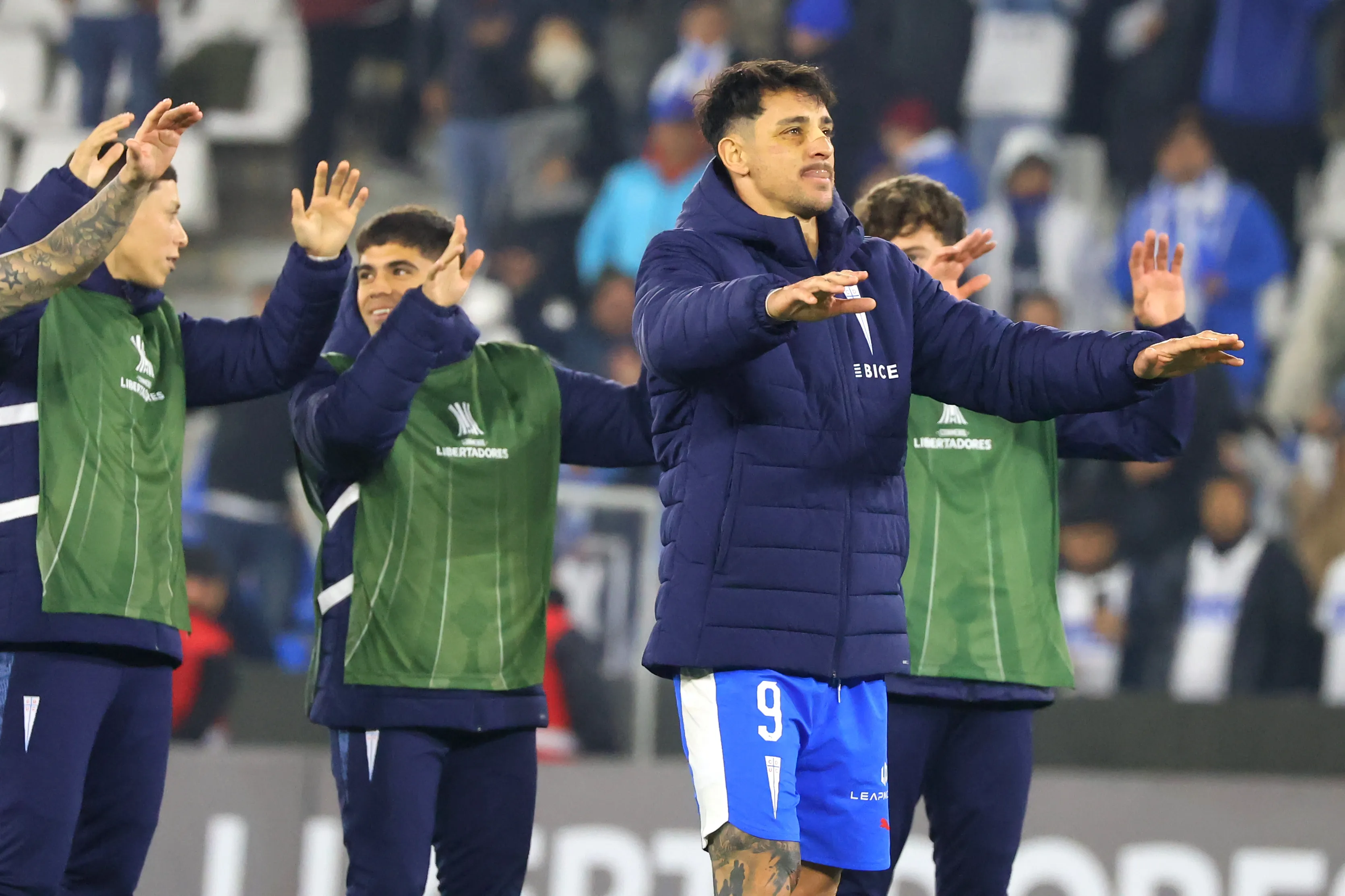 Fernando Zampedri, con una fractura nasal, jugó 87′ en Copa Libertadores: ¿Cómo llega contra Colo Colo? | Photosport