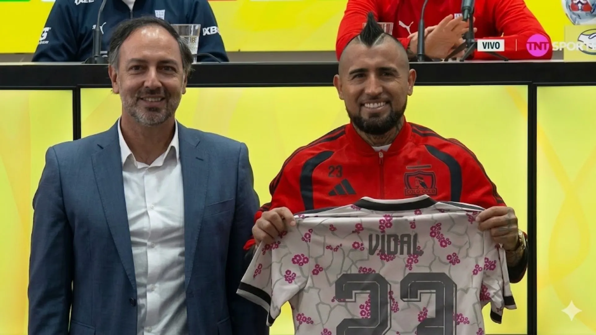 Vidal recibió un regalo de parte de la ANFP
