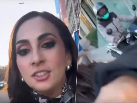 La periodista que sufre robo antes del UC vs Barcelona