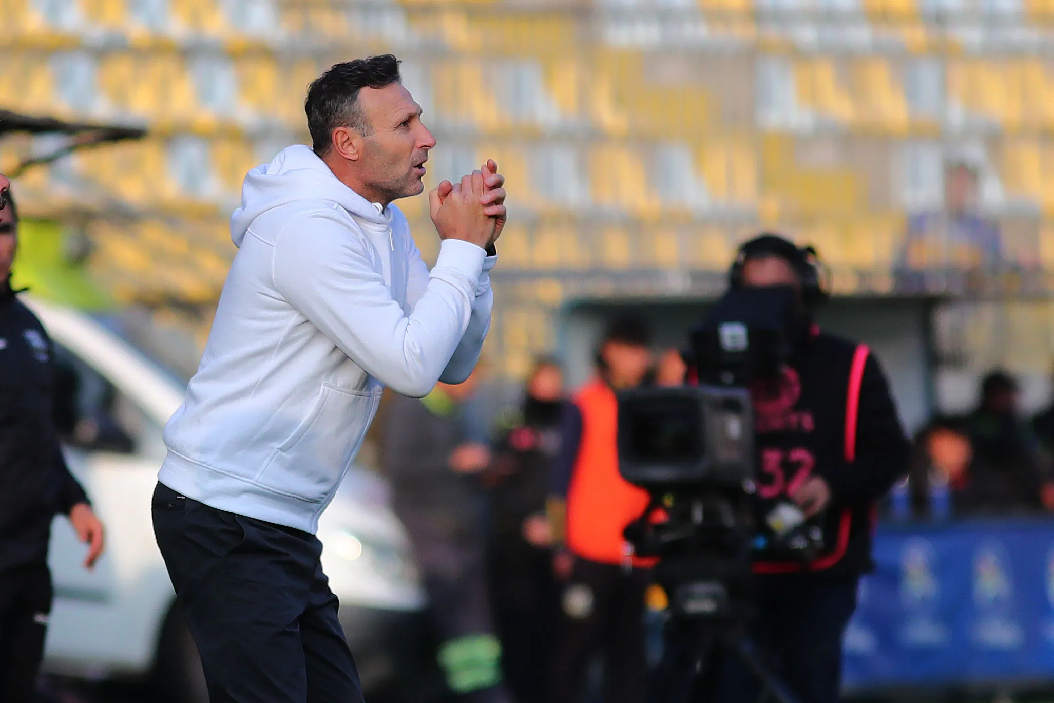 Walter Ribonetto piensa que su equipo va en alza progresiva. (Manuel Lema/Photosport).