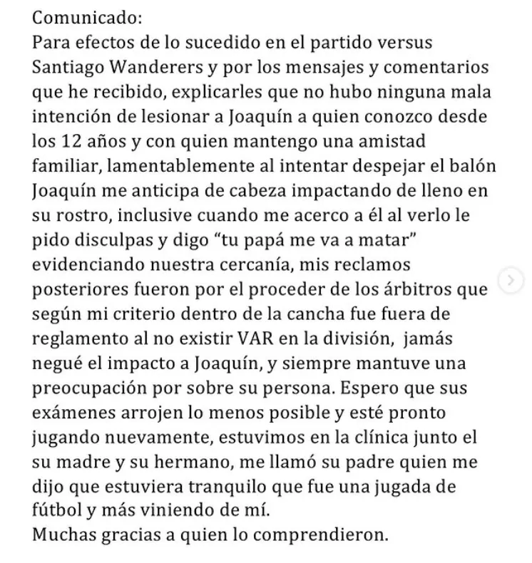 Captura Instagram.