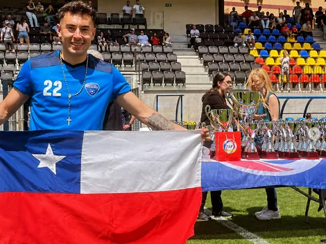 Chileno se titula campeón en Europa: ¡su club jugará la Conference League!