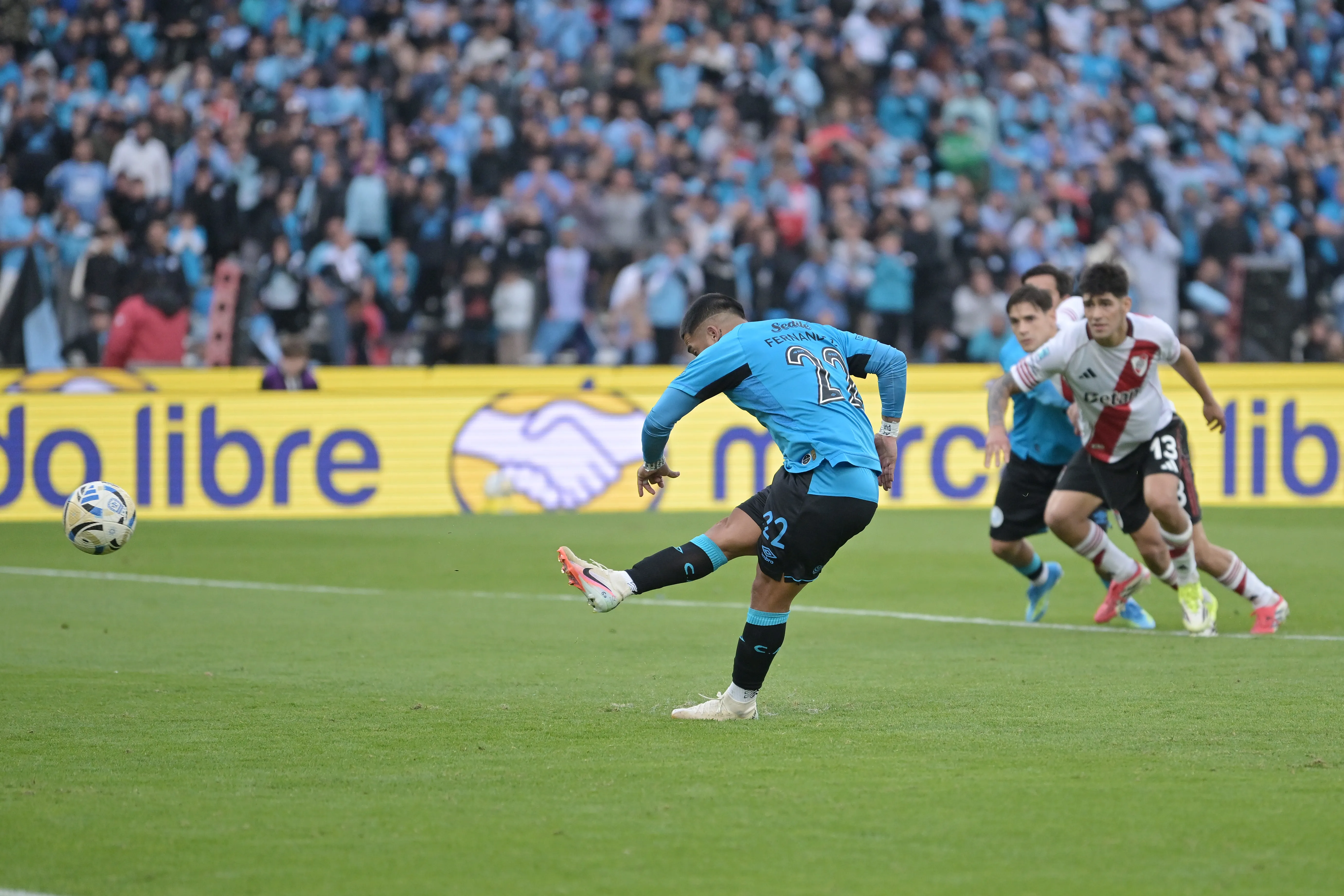 Uvita Fernández fue la gran figura en la final de Belgrano vs River. (Photo by Marcelo Endelli/Getty Images)