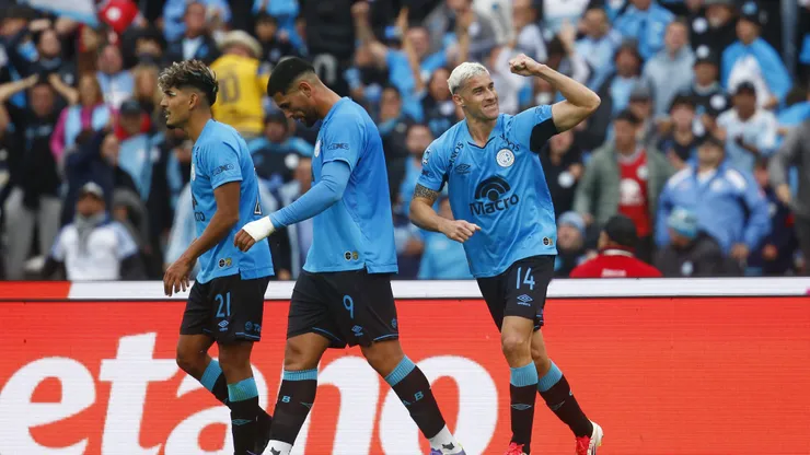 Lucas Passerini lleva 15 goles en la presente temporada con Belgrano.