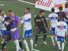 La pelea entre jugadores de la UC y Colo Colo tras golazo de Correa