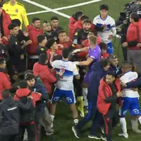 Bernedo repartió combos: enorme pelea al final del clásico