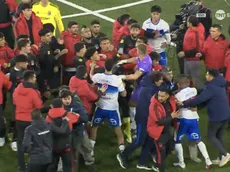 Bernedo repartió combos: enorme pelea al final del clásico