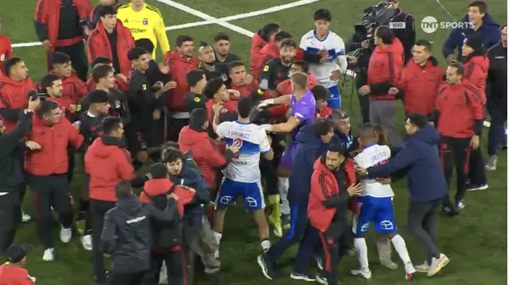 El clásico terminó en pelea