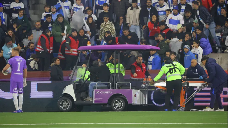 El incidente que marcó el clásico en el Claro Arena.