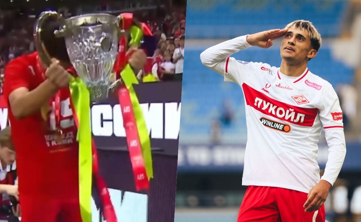 Ya da la vuelta al mundo: Pablo Solari es campeón en Rusia y rompe el trofeo en los festejos