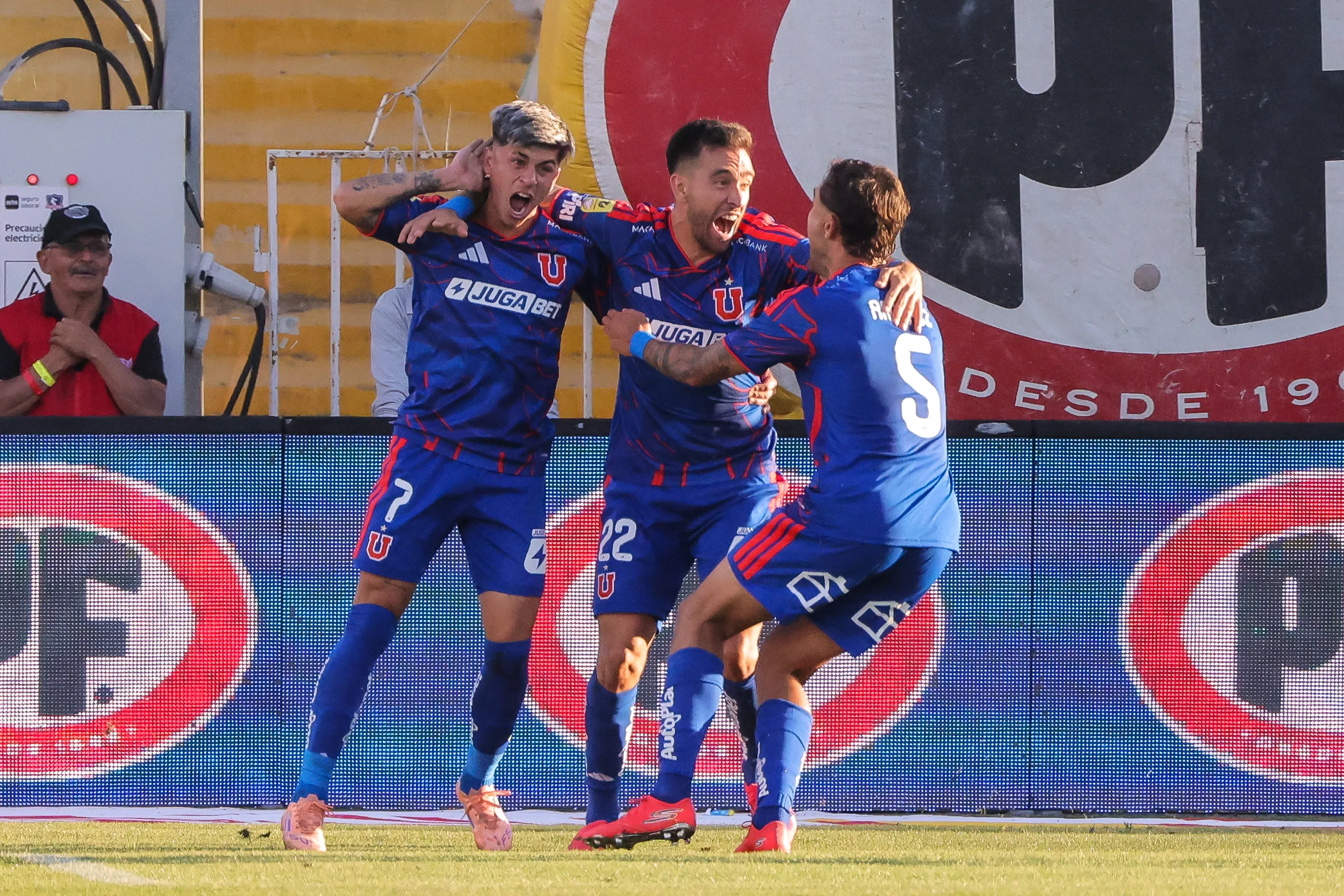 Matías Zaldivia se perdió el partido ante Cobresal. Foto: Luis Quinteros/Photosport