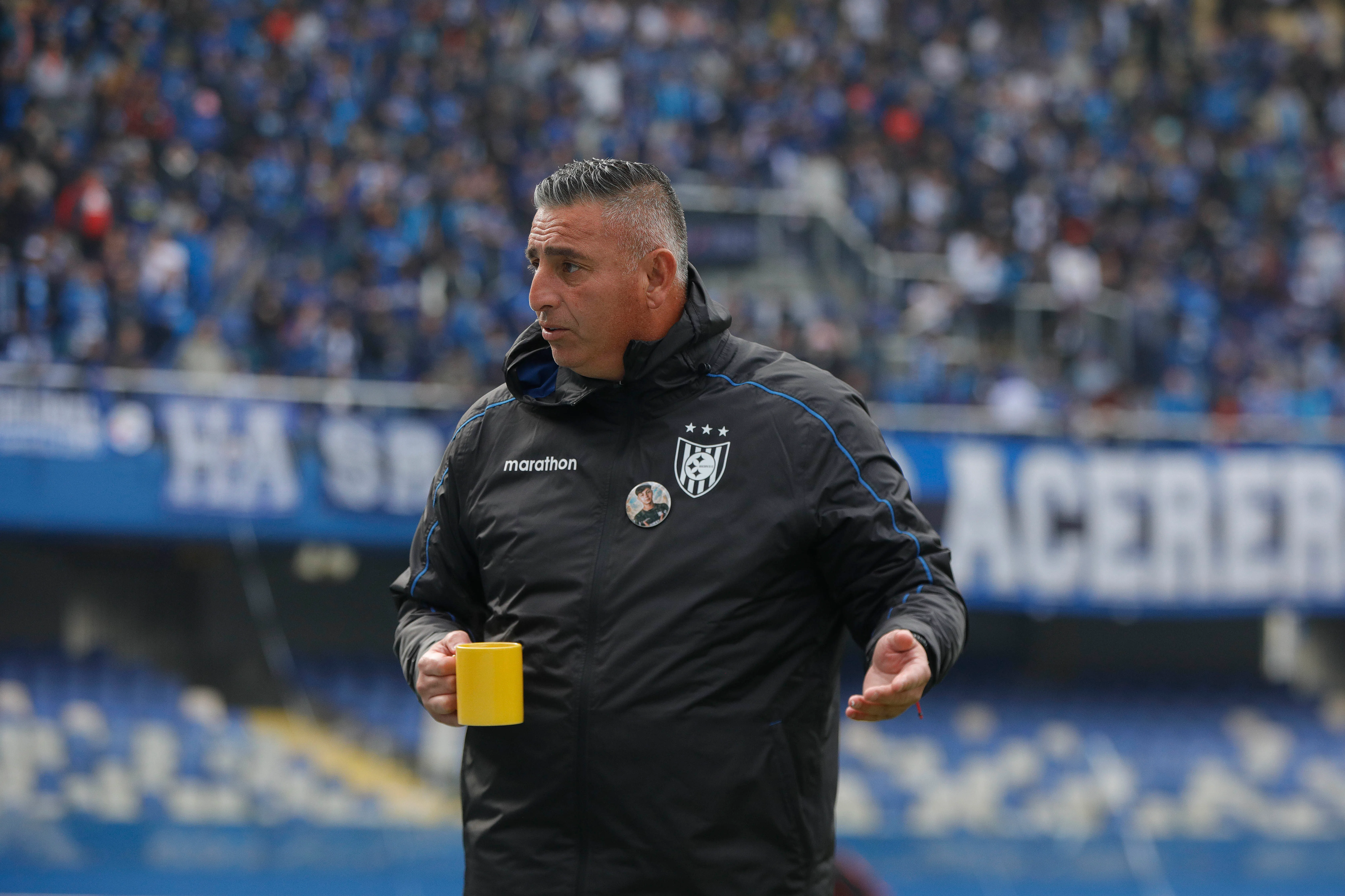 Jaime García en el duelo frente a Deportes Concepción. (Marco Vazquez/Photosport).