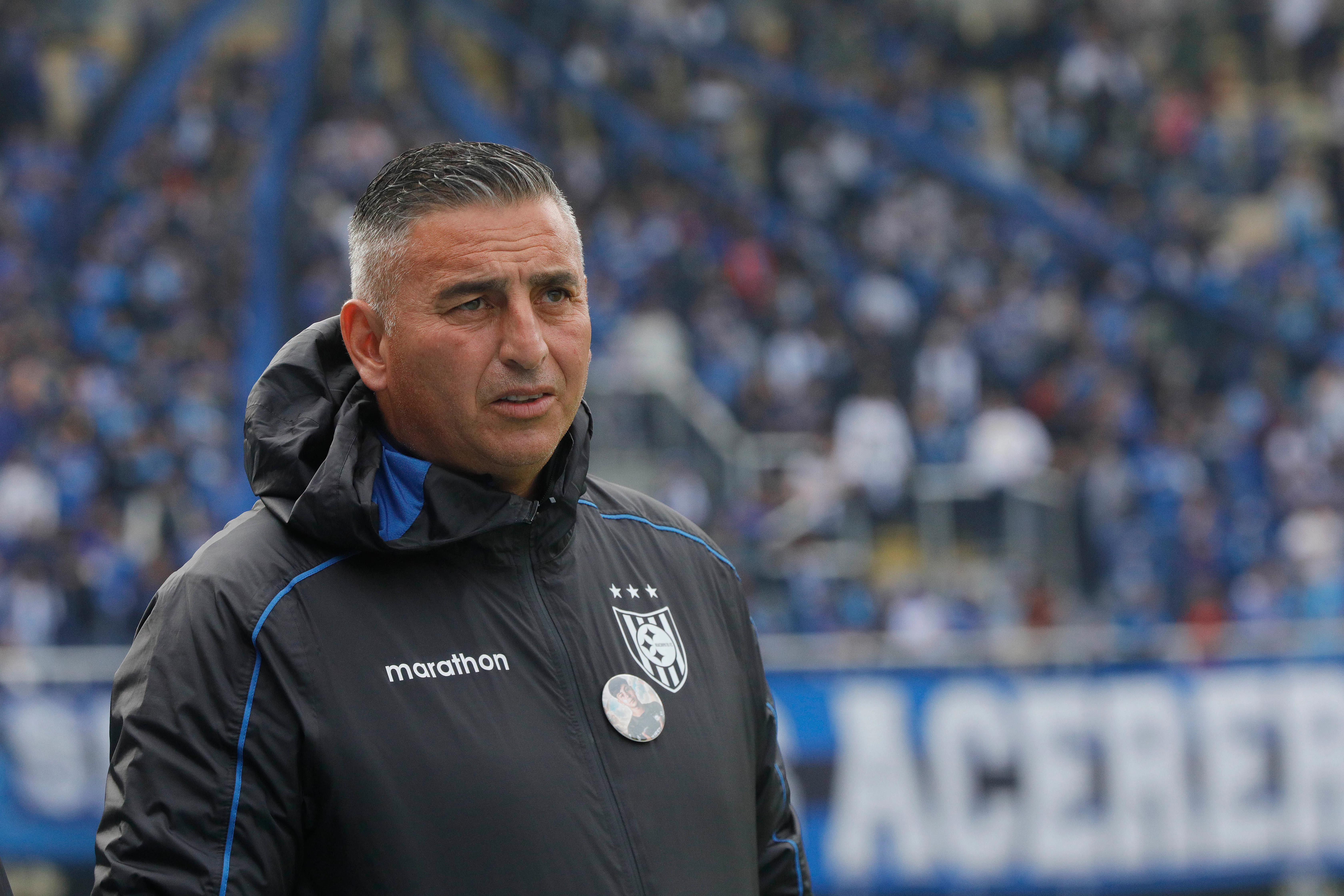 Jaime García en el estadio Ester Roa Rebolledo. (Marco Vazquez/Photosport).