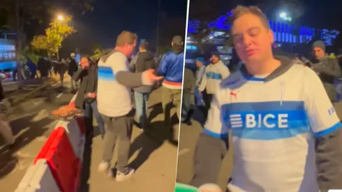 Hincha de Católica se volvió viral por agresión mala leche