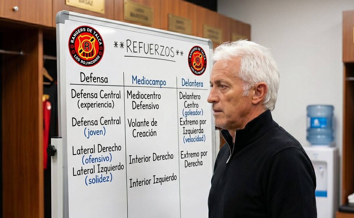 Rangers define las posiciones que buscarán reforzar: “Estamos conversando”