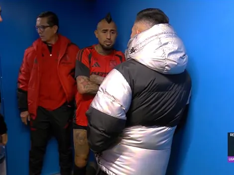 El encuentro de Vidal y Medel en el clásico de Colo Colo y la UC