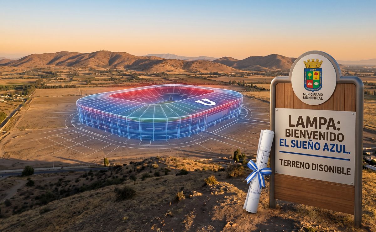 La comuna que se abre a recibir el estadio de U de Chile: “En Lampa cuentan con un aliado”