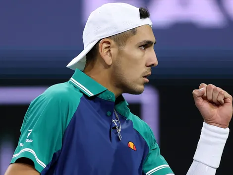 La alegría de Alejandro Tabilo tras apabullar en Roland Garros