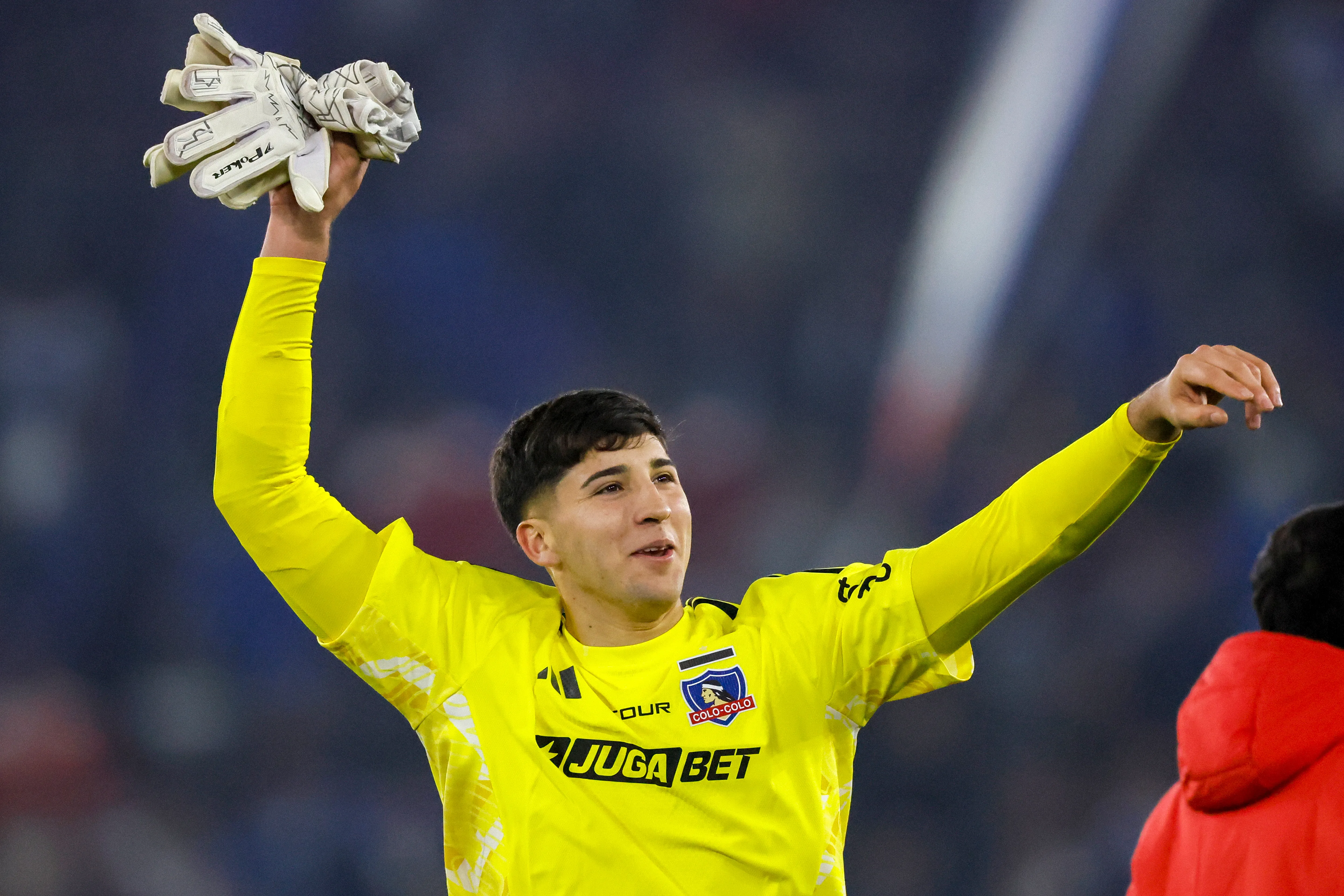 Gabriel Maureira recibió elogios de parte de Brayan Cortés ante su momento en Colo Colo. Foto: Photosport.