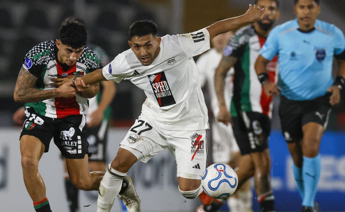 Palestino se despide de la Copa Sudamericana como colista tras el empate frente a Riestra