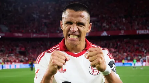 Alexis Sánchez aprobó en su paso por Sevilla.