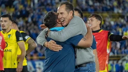 Lucas Bovaglio celebró en Colombia junto a O'Higgins.