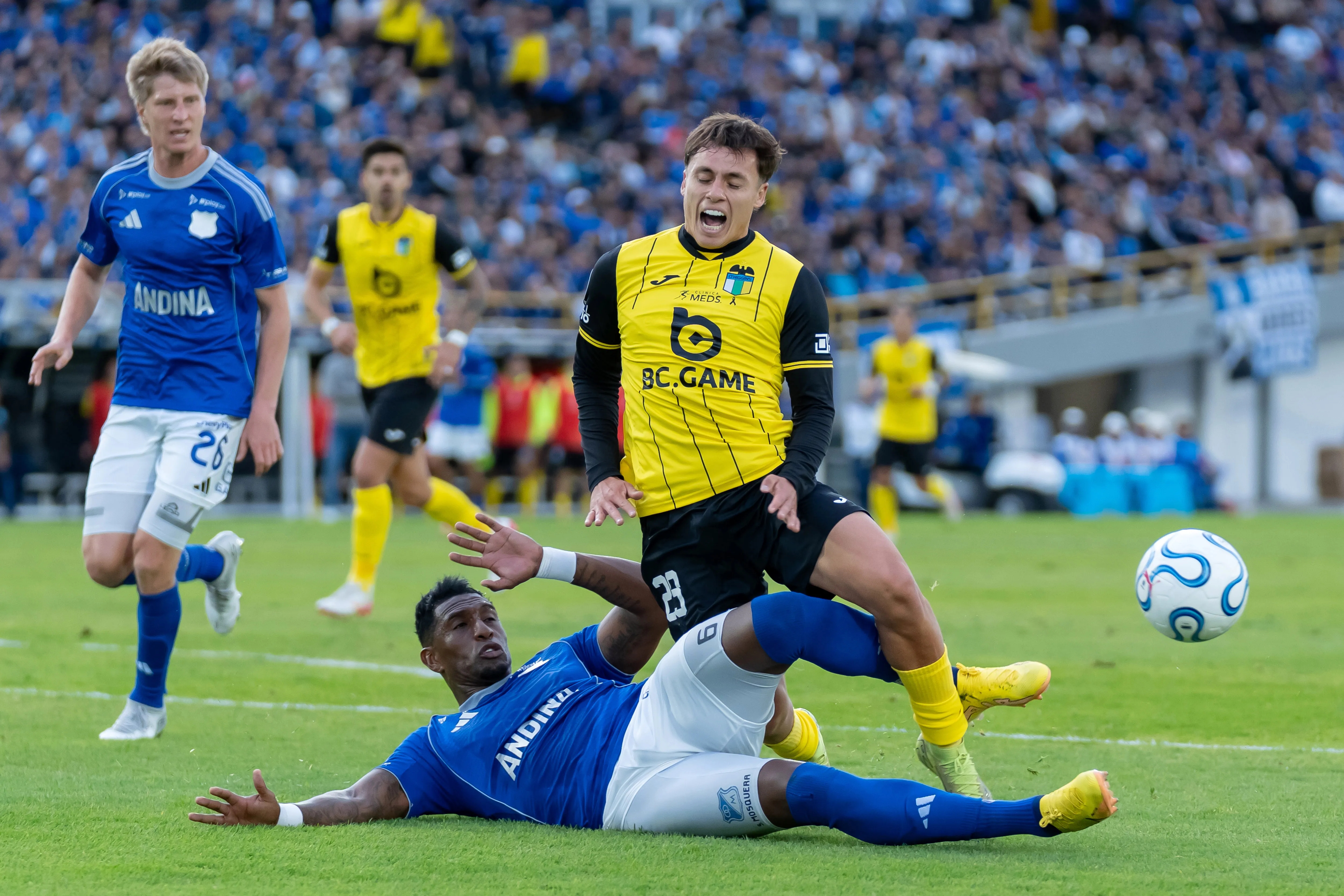 O’Higgins sufrió más de la cuenta para meterse al repechaje. Foto: Leonardo Castaneda/VizzorImage/Photosport