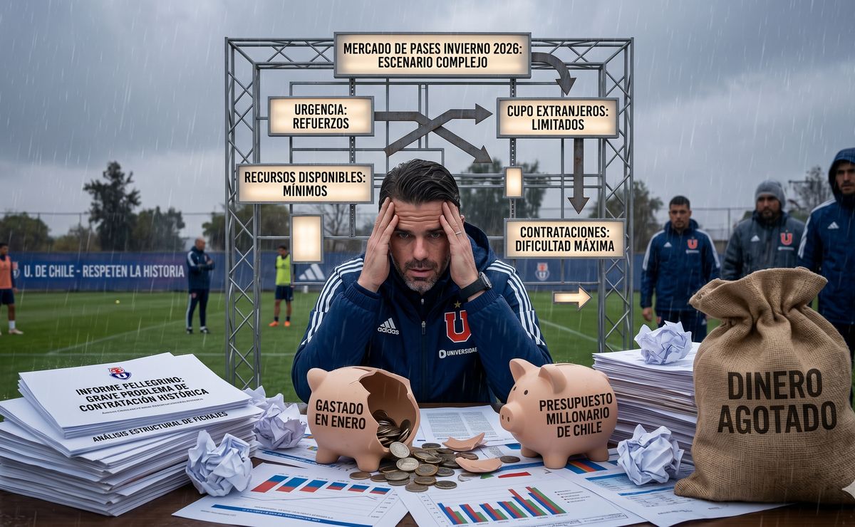 El problema con los refuerzos de mitad de temporada que sufre U de Chile: “Los dirigentes no entienden”