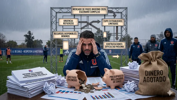 Fernando Gago hereda el problema de los refuerzos con la U.