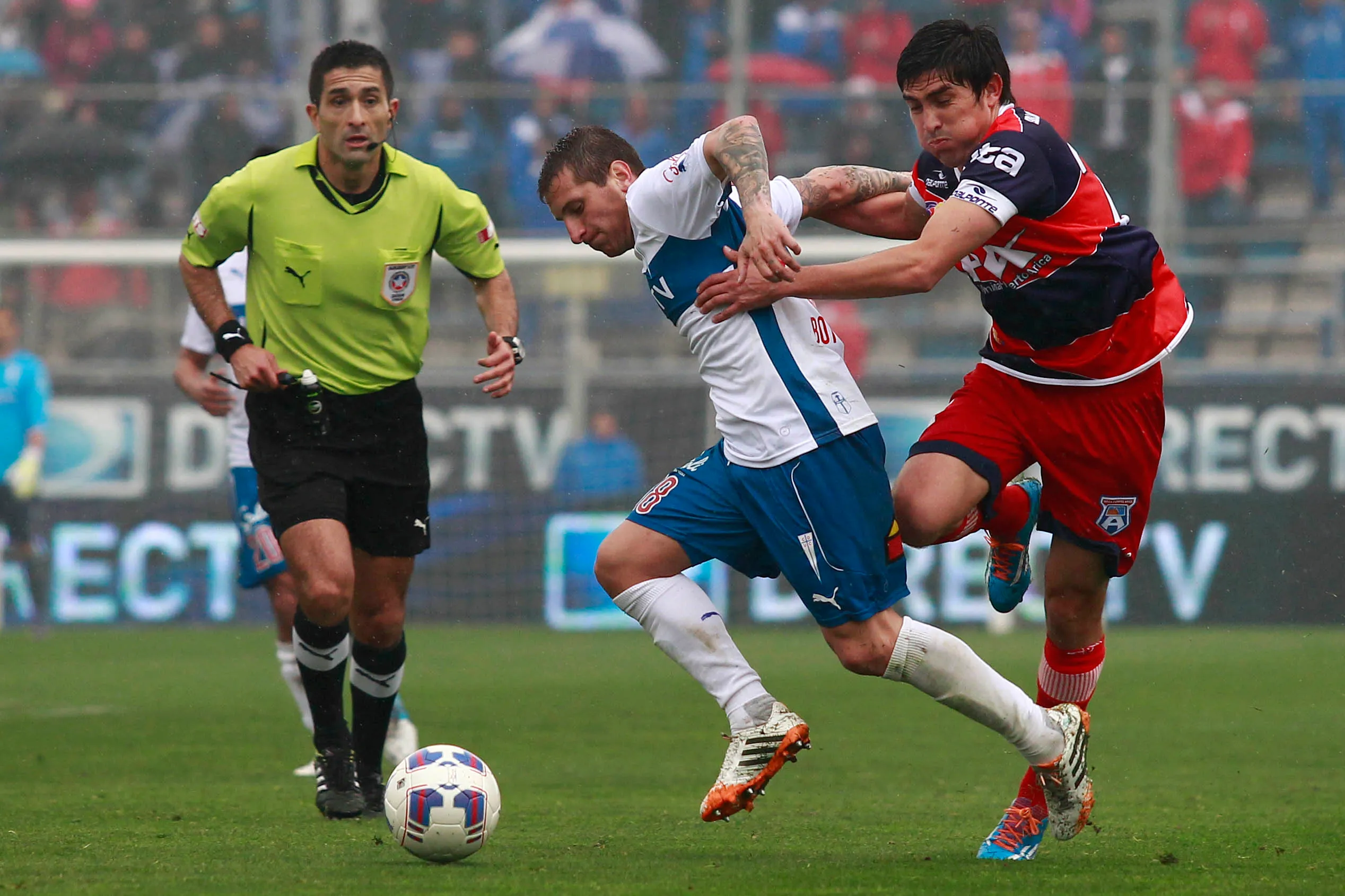Eso ocurrió en la previa a recibir a San Marcos de Arica. (Felipe Zanca/Photosport).