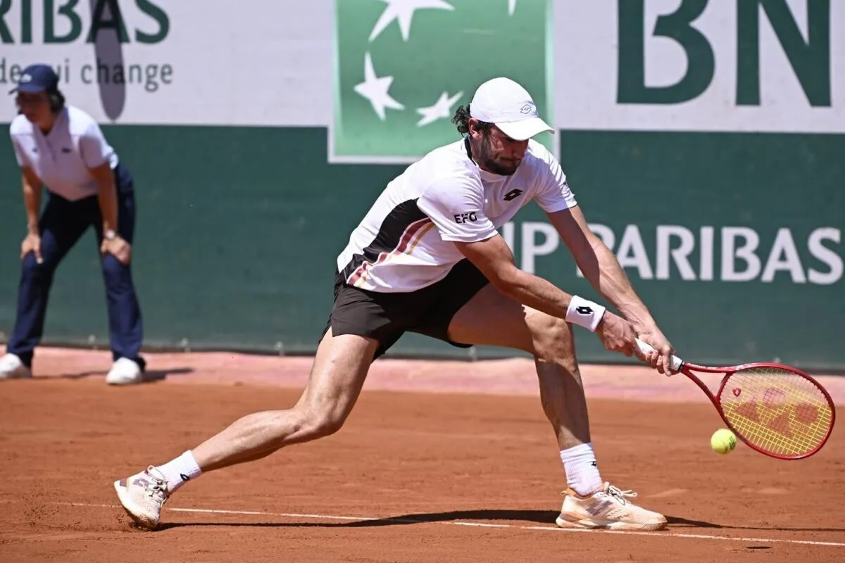 Vacherot dijo adiós a Roland Garros.