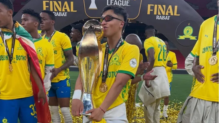 Marcelo Allende es genio y figura en el fútbol de Sudáfrica.