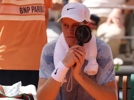 ¡Impacto mundial! El calor tumba a Sinner y queda eliminado de Roland Garros