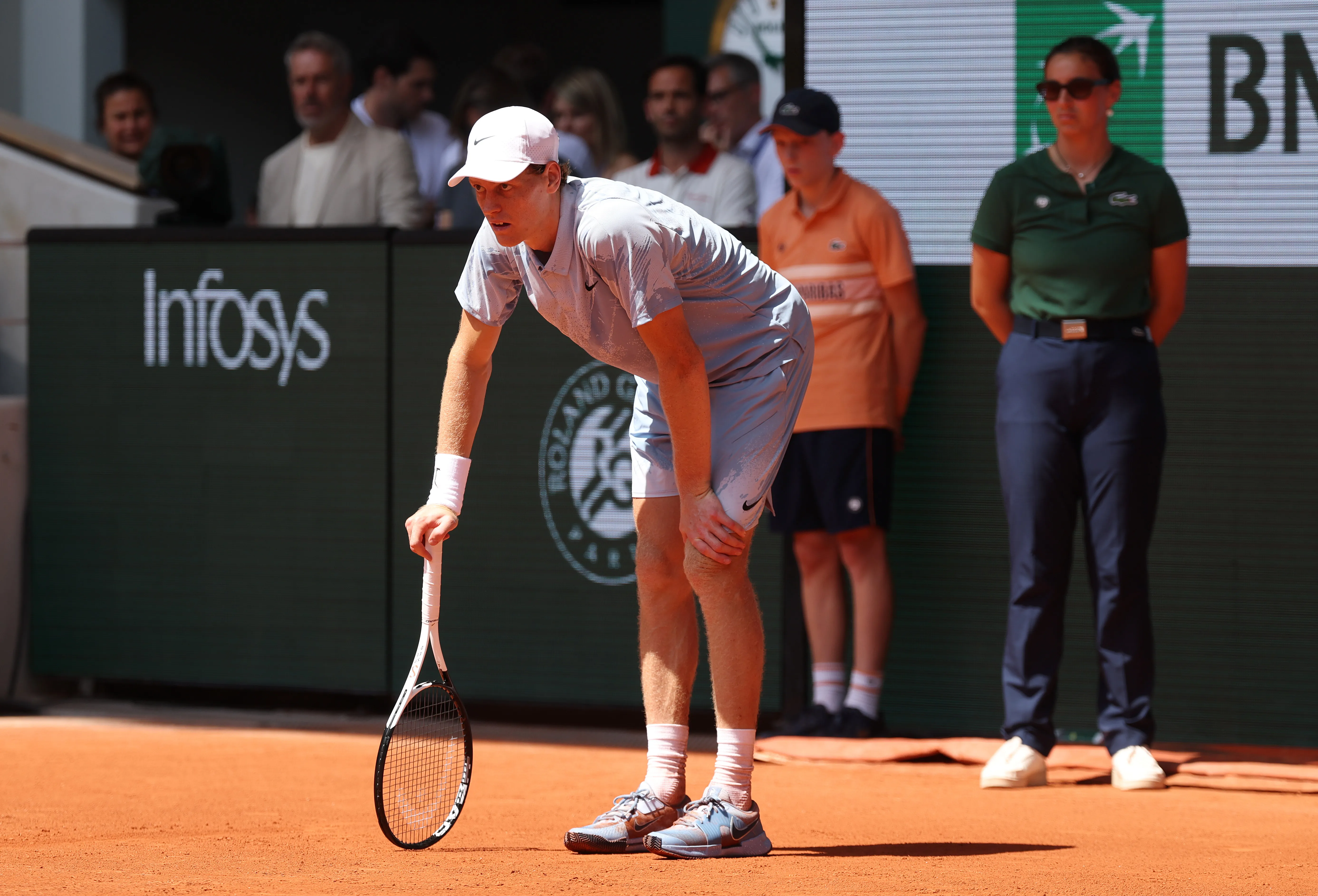 Jannik Sinner queda eliminado de Roland Garros. (Photo by Matthew Stockman/Getty Images)