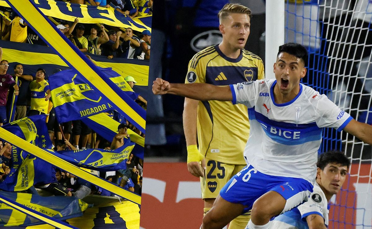 Atentos en Católica: Hinchas de Boca Juniors pegan amenazantes mensajes en La Bombonera