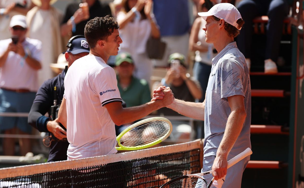 La brutal sinceridad de Juan Manuel Cerúndolo tras despachar a Jannik Sinner en Roland Garros: “Suerte”