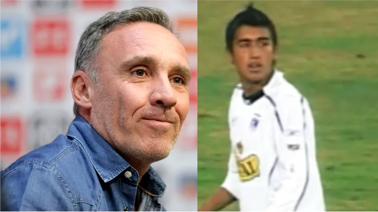 Marcelo Espina hizo debutar a Arturo Vidal frente a los Potros en el Monumental.