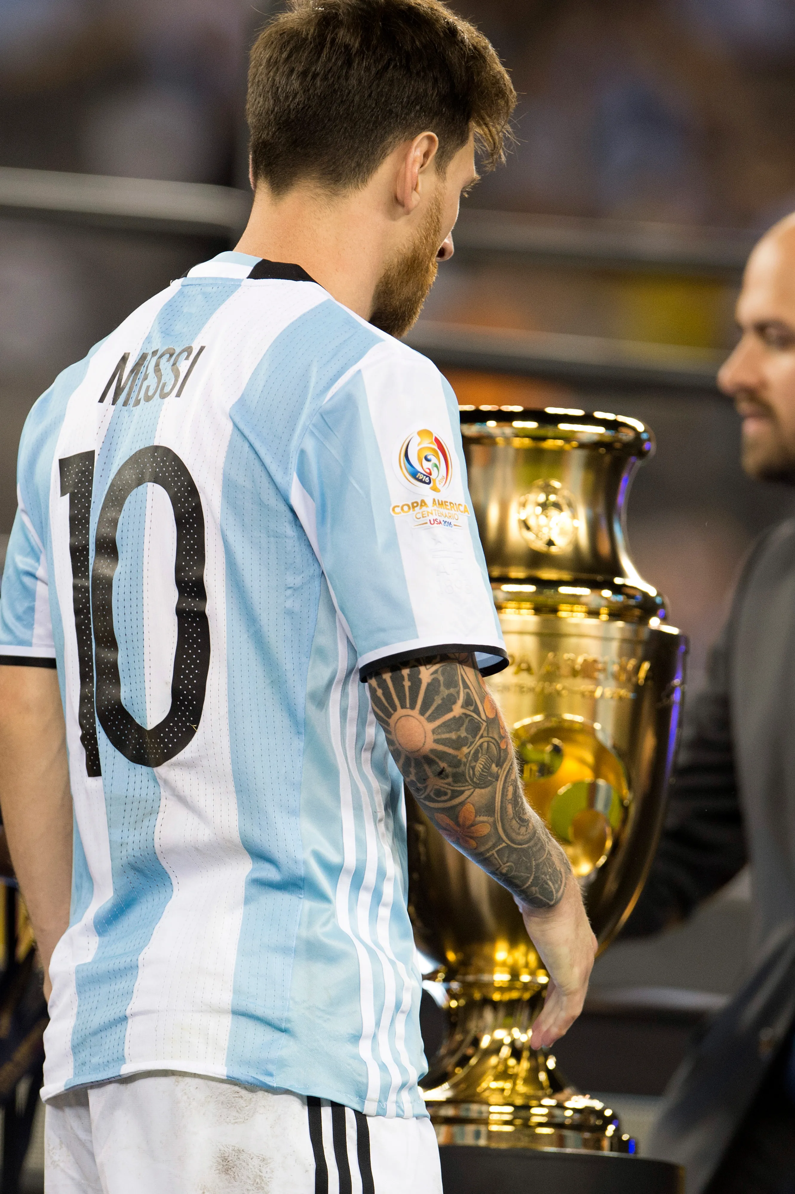 Otra imagen de Lionel Messi el día de aquella final. (Mexsport/Photosport).