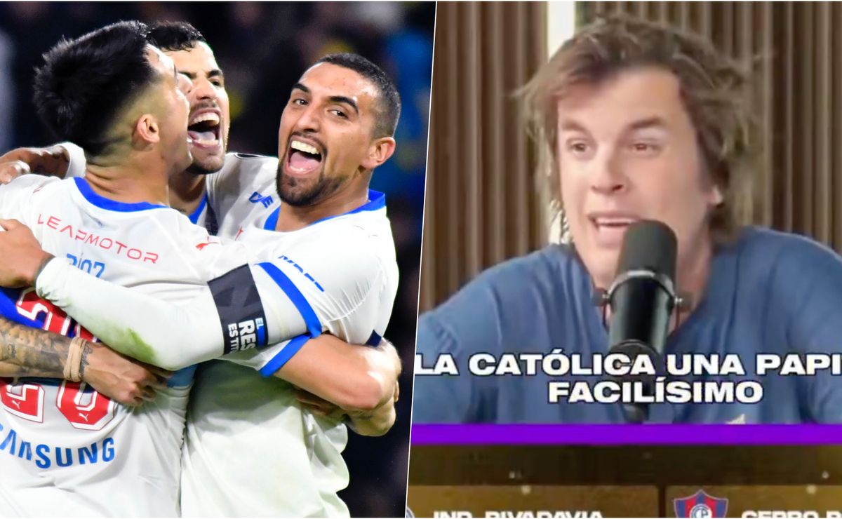 U. Católica no perdona y se burla del polémico Gustav Salvestrini tras clasificar en Copa Libertadores