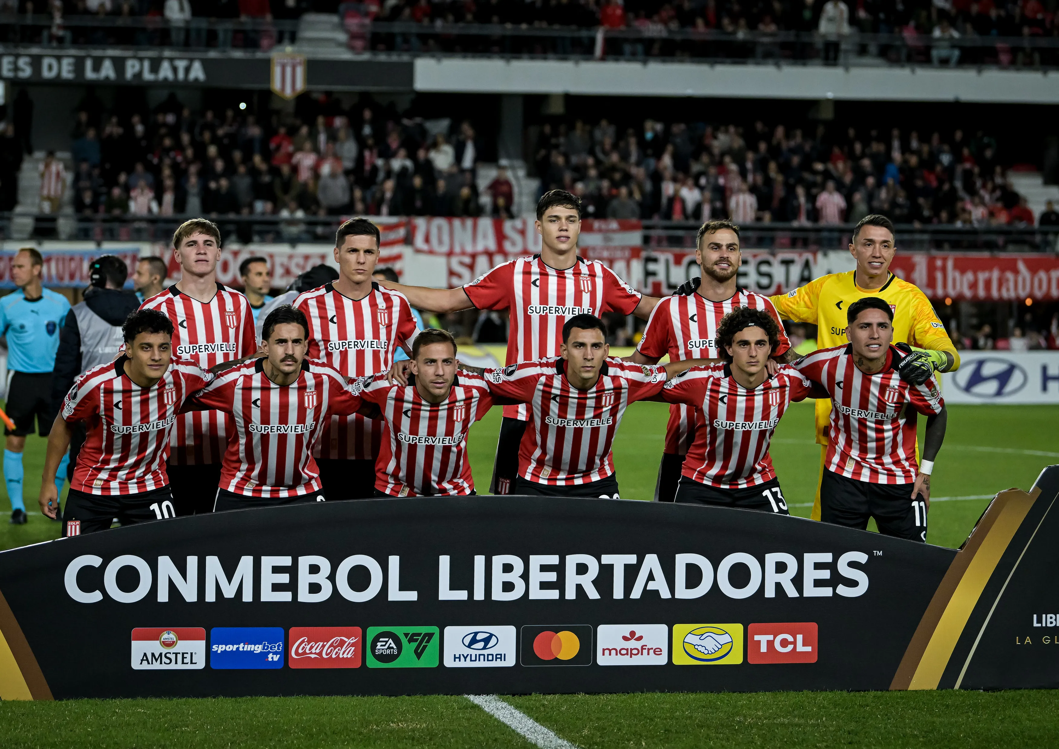 Estudiantes de La Plata es el rival de la UC en octavos de final de la Copa Libertadores | Getty Images